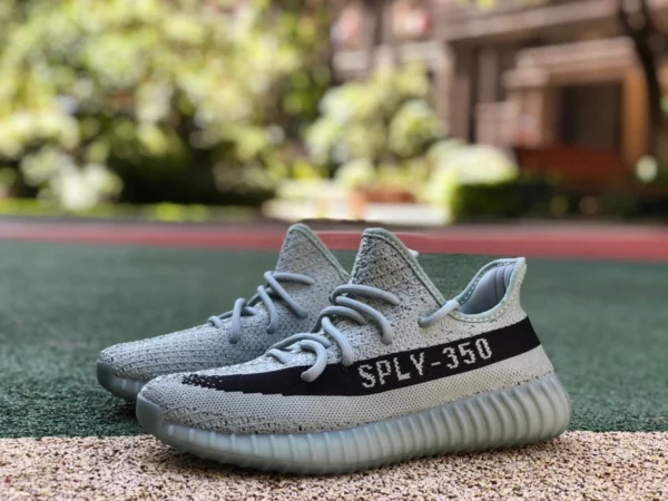 350v2 grigio ciano puro originale adidas Yeezy Boost 350 V2 hq2060