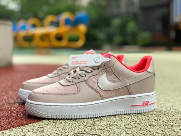 af1 rosa chiaro basse Nike Air Force 1 Air Force One basse casual dq7782-200