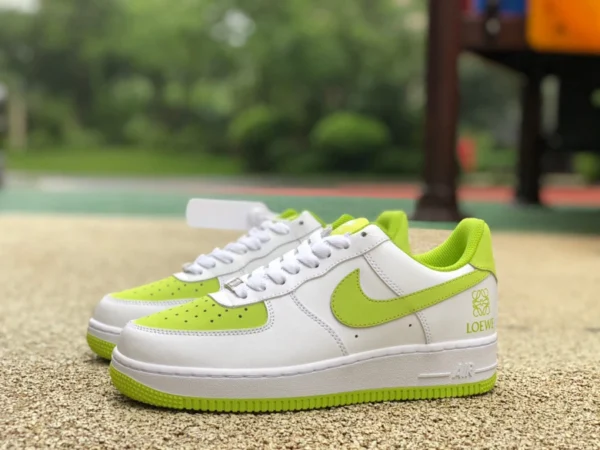 AF1 bianco erba verde basso Nike Air Force 1 Low 07 AF1 scarpe da ginnastica casual af1234-002