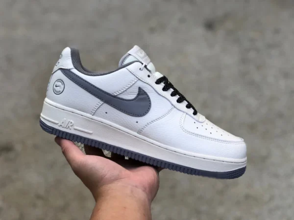 af1 riso bianco grigio basso Nike Nike AIR FORCE 1 '07 sneakers Air Force One da uomo autunno novità ch1806-006