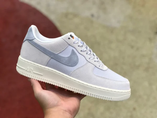 AF1 grigio chiaro basso Nike Air Force 1 Low AF1 grigio chiaro scarpe da ginnastica casual classiche DO9801-100