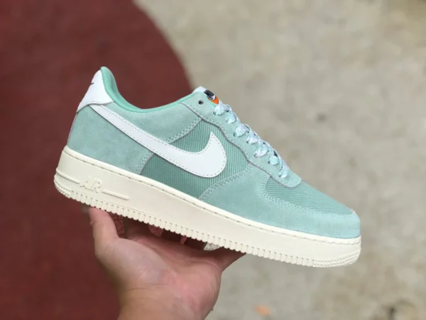 AF1 verde chiaro basso Nike Air Force 1 AF1 verde chiaro lago acqua air force scarpe da ginnastica casual basse DO9801-300