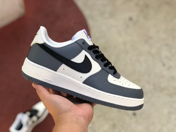 af1 nera e bianca grigia Nike Air Force 1 Low Air Force One sneakers casual classiche bianche, grigie e nere FD9063-100