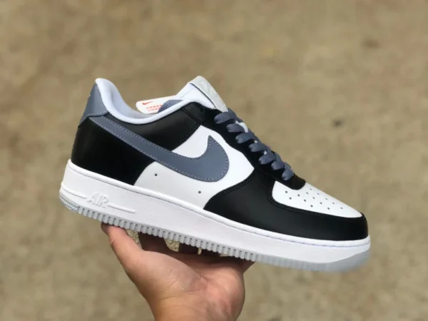 AF1 bianca nera grigia bassa Nike Air Force 1 Low Toothbrush bianca nera grigia scarpe da ginnastica FD9065-100