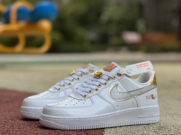 AF1 platino bassa Nike Air Foce 1 Nola Low AF1 Nike platino scarpe da ginnastica basse air force da uomo DZ5425-100