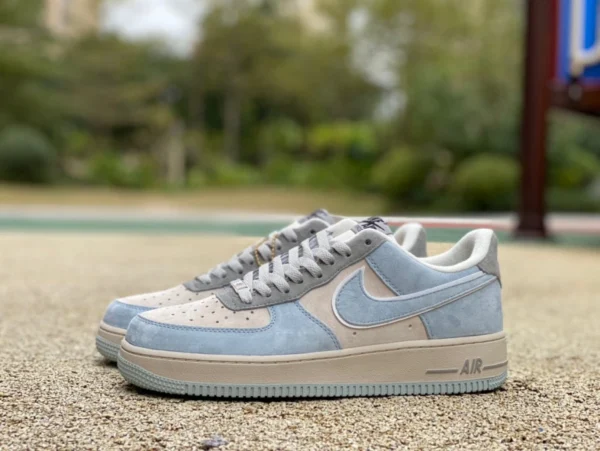 AF1 Fontanka grigio blu basso Nike Air Force 1 Fontanka Cactus Air Force One Fontanka serie zb2121-102