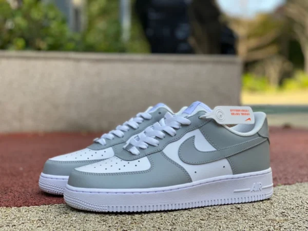 AF1 grigio basso Nike Air Force 1 07 Low Bianco Grigio grigio scarpe da ginnastica basse FD9763-101