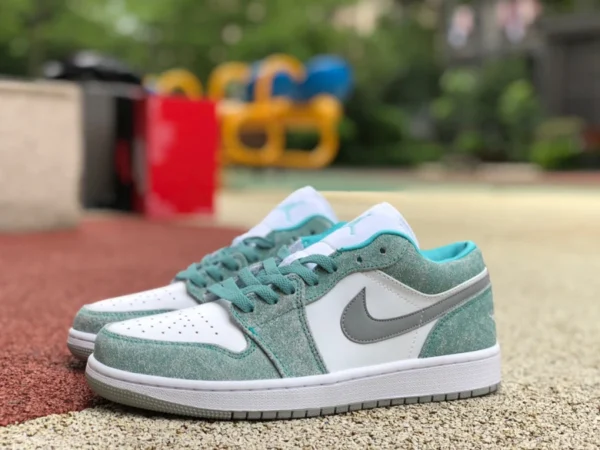 aj1 Tiffany basso Air Jordan 1 Basso"New Emerald" aj1 Emerald basso superiore DN3705-301