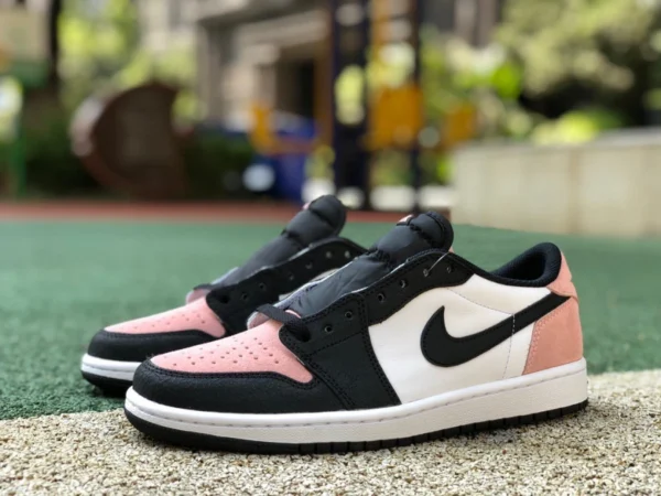 aj1 nero rosa basso puro originale Air Jordan 1 Low OG AJ1 nero rosa basso scarpe da basket CZ0790-061