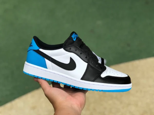 aj1 bianco e nero blu basso puro originale Air Jordan 1 Low OG "UNC" aj1 basso bianco e nero blu cz0790-104