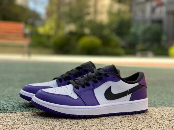 aj1 bianca e viola Golf lo pure originale Air Jordan 1 Low Golf AJ1 bianca e viola golf low DD9315-105