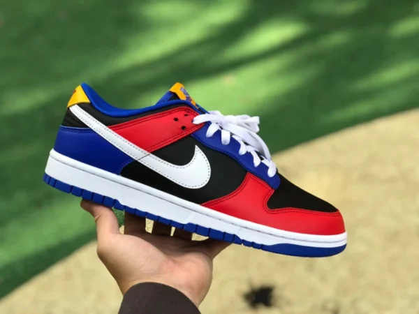 Dunk nero rosso blu giallo cuciture puro originale Nike Dunk Low TSU Tigers sneakers basse sportive casual alla moda da uomo DR6190-100