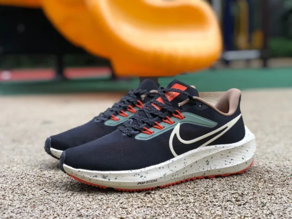 nike Pegasus 39 bianco e nero arancione Nike Air Zoom Pegasus 39 scarpe da corsa antiscivolo DX6039-071