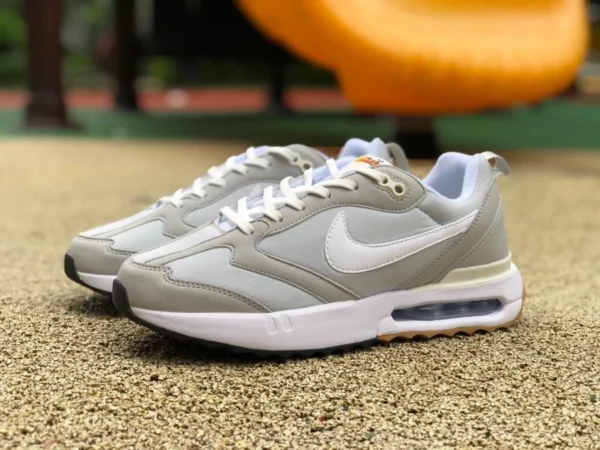 Max grigio e bianco Nike Air Max grigio e bianco cuscino d'aria ammortizzazione aumentata scarpe da corsa casual leggere DJ3624-002