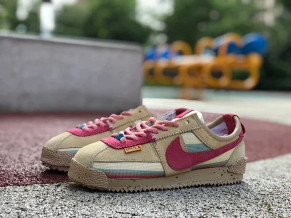 Forrest Un Marrone Rosa Union x Nike Cortez Retro Casual Forrest Marrone Rosa DR1413-200