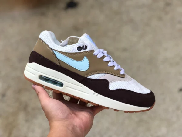 Max1 beige giallo marrone Nike/Nike Air Max 1 Crepe Hemp scarpe da corsa retrò da uomo basse FD5088-200