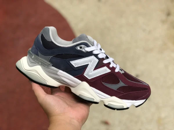 NB9060 scarpe casual Joe Freshgoods x New Balance 9060 blu bordeaux u9060GBW