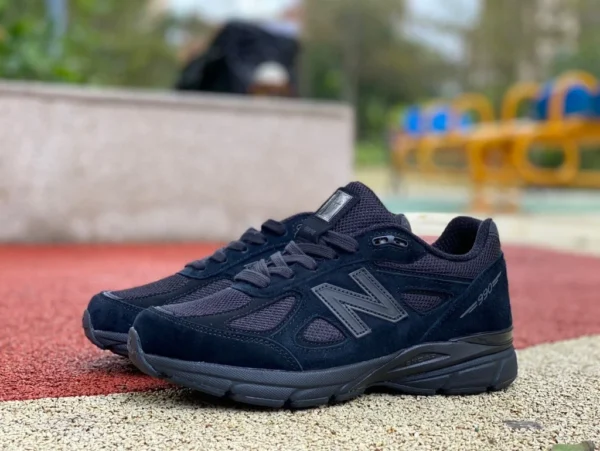 nb990v Black Soul New Balance Scarpe casual retrò presidenziali americane M990BB4 Black Warrior V4 Triple Black