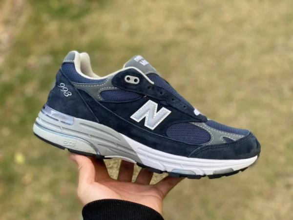 NB993 Navy Blue President Pure Original New Balance NB993 American Navy Navy Dad Shoes President Retro Scarpe da jogging mr993nv