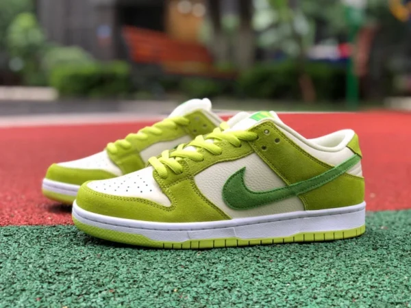 Dunk verde mela bassa Nike SB Dunk Low bianca verde verde mela retrò scarpe da ginnastica casual DM0807-300