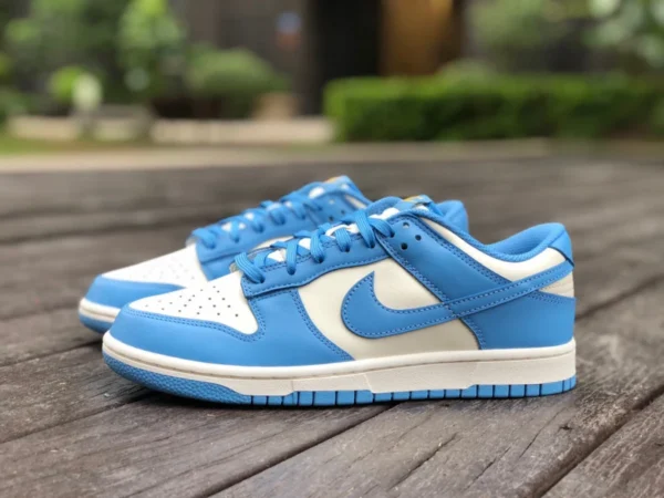 Dunk North Carolina blu puro originale Nike Dunk Low North Carolina blu bianco blu scarpe da ginnastica casual basse DD1503-100