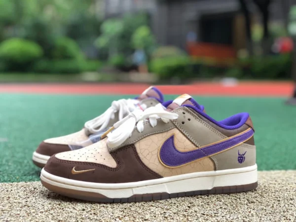 Dunk Demon puro originale Nike Dunk Low "Setsubu" scarpe da ginnastica casual retrò marrone Demon DQ5009-268