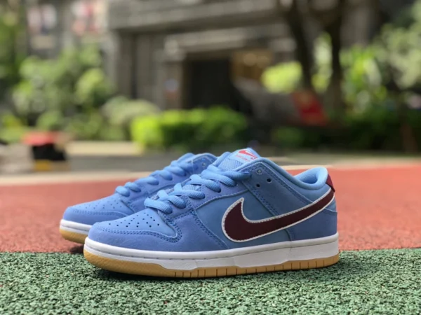 Dunk bubble gum blu Nike SB Dunk Low PRM Phillies scarpe da ginnastica casual bubble gum DQ4040-400