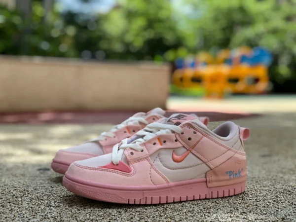 Dunk Rosa Nike Nuove Donne Dunk Low Disrupt 2 Scarpe Sportive da Donna DH4402 DH4402-100