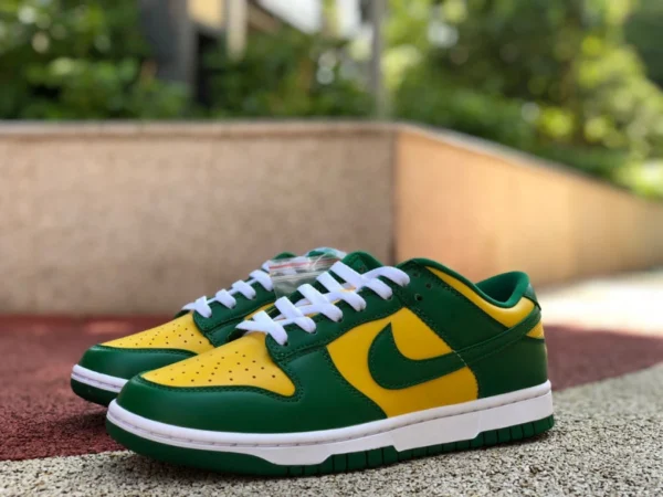 Dunk Brazil low Nike Dunk Low SP “Brazil” Scarpe da skateboard casual basse brasiliane gialle e verdi CU1727-700