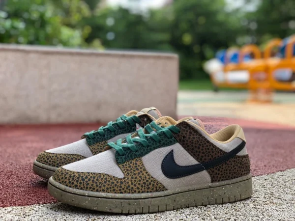 Dunk cernia marrone bassa Nike Dunk Low "Safari" sneakers casual retrò cernia marrone DX2654-200