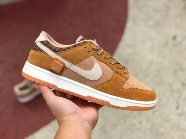 Dunk scamosciato grano Nike Dunk Low sneakers casual sportive resistenti all'usura DZ5350-288