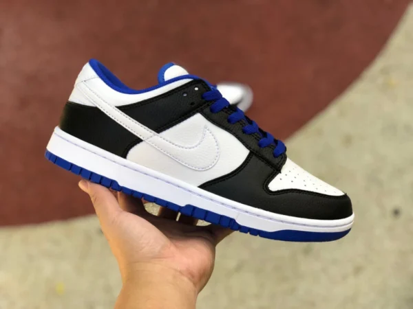 Dunk nero e bianco blu basso di alta qualità Nike Dunk Low nero e bianco blu low-top fulmine retrò scarpe da ginnastica sportive casual FD9064-110