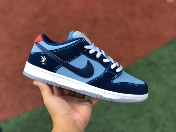 Dunk piccione blu Why So Sad? x Nike SB Dunk Low sneakers basse blu DX5549-400