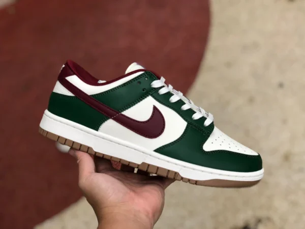 Dunk bianche verdi rosse basse alta qualità Nike Dunk Low "Gorge Green" canyon verde FB7160-161