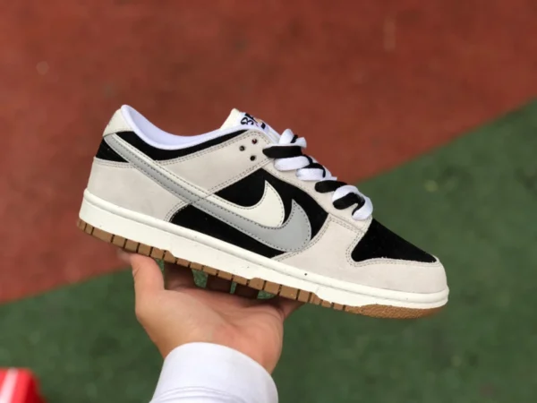 Amo doppio Dunk grigio e nero alta qualità NiKe Dunk Low sail amo doppio bianco grigio e nero DO9457-102