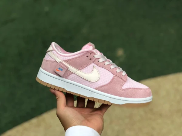 Dunk nuovo orso rosa puro orso rosa originale NiKe Dunk Low Swoosh DO9457-102