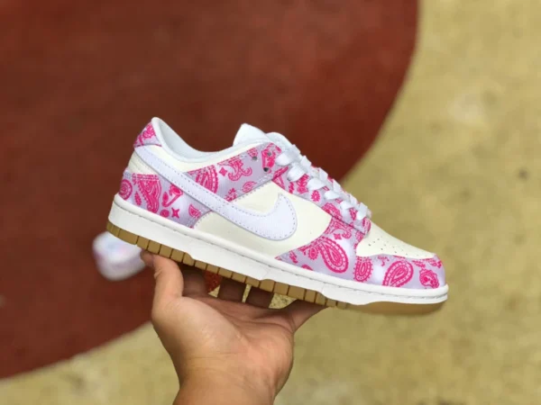 Dunk bianco rosa fiore di anacardi W NIKE SB DUNK LOW PRM QS ct5053-061