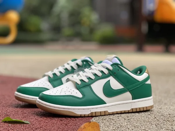 Dunk oro bianco verde alta qualità Nike Dunk Low scarpe da ginnastica casual basse antiscivolo resistenti all'usura oro verde FB7173-131