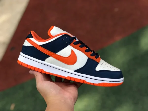 Dunk bianca blu arancione bassa Nike SB Dunk Low “Broncos” bianca blu arancione 304292-184