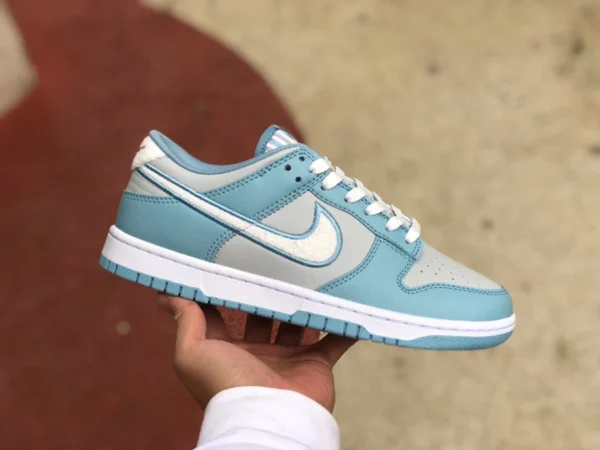 Dunk blu grigio bianco Nike Dunk Low blu grigio bianco sneakers sportive casual retrò basse FB1871-011