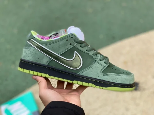 Dunk verde lobster low puro originale Concepts x Nike SB Dunk Low Nike sneakers basse verde lobster per uomo e donna BV1310-337