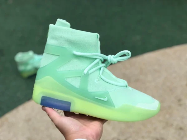 FOG menta verde alte top nike air Fear of God 1 FOG fluorescente verde menta verde AR4237-300