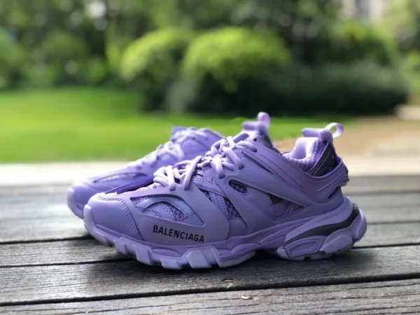 Balenciaga 3.0 viola Balenciaga Triple S scarpe da papà Balenciaga