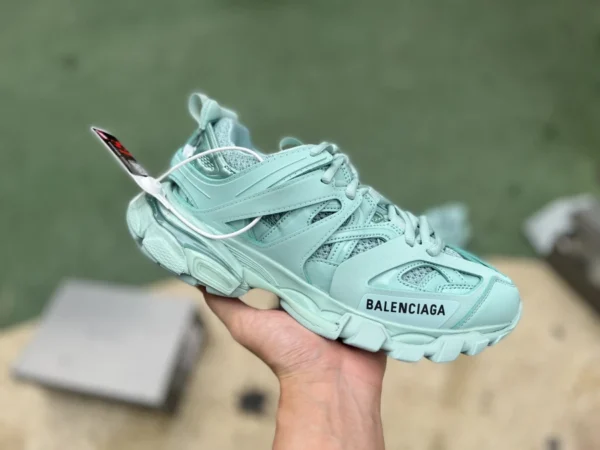 Balenciaga 3.0 verde menta Balenciaga Triple S scarpe da papà Balenciaga