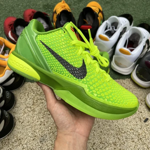 Kobe 6 Green Hornet s2 prodotto di punta originale puro Nike Zoom Kobe 6 Grinch ZK6 Kobe 6 Green Hornet Green Snake Christmas CW2190-