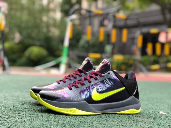 Kobe 5 Dark Clown s2 prodotto di punta originale puro Kobe ZK5 Dark Clown Chaos Zoom Kobe Protro 2k gioco limitato CD4991-001