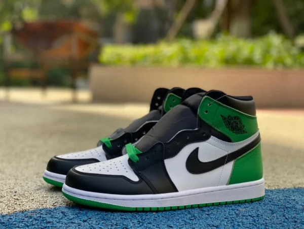 aj1 Celtics High Top Air Jordan 1 “Lucky Green” Nero, Bianco e Verde Celtics DZ5485-031