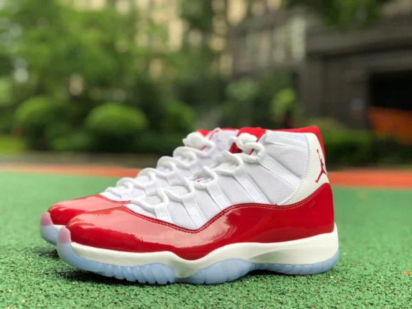 aj11 Cherry Rosso Alto Superiore Puro Originale Air Jordan 11 “Cherry” AJ11 Cherry Rosso Bianco Rosso CT8012-116