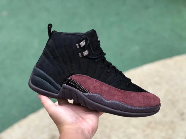 aj12amm nero rosso A Ma Maniére x Air Jordan 12 DV6989-001