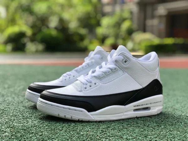 aj3 fulmine puro originale Air Jordan 3 AJ3 x frammento Hiroshi Fujiwara comune grande fulmine DA3595-100